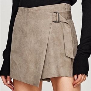 Zara Suede Skort
